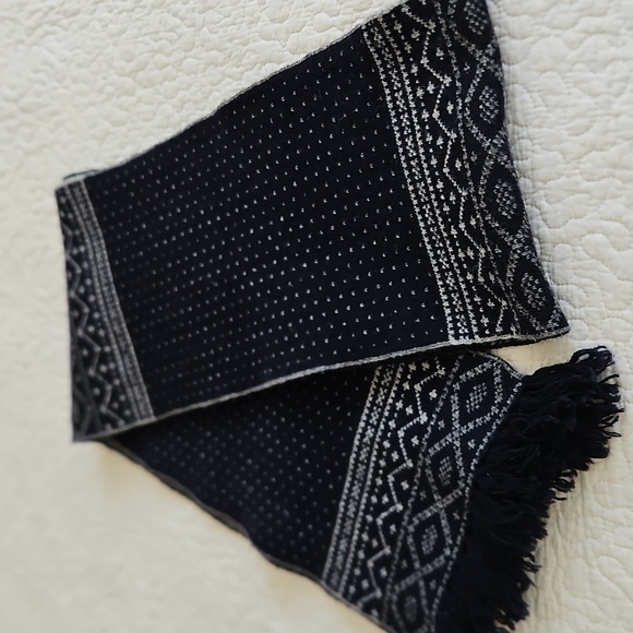 Vintage Scotch & Soda Wool Blend Reversible Scarf - Picture 3 of 7